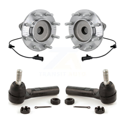 Wheel Bearing And Tie Rod End Front Kit For GMC Savana 3500 Chevrolet Express