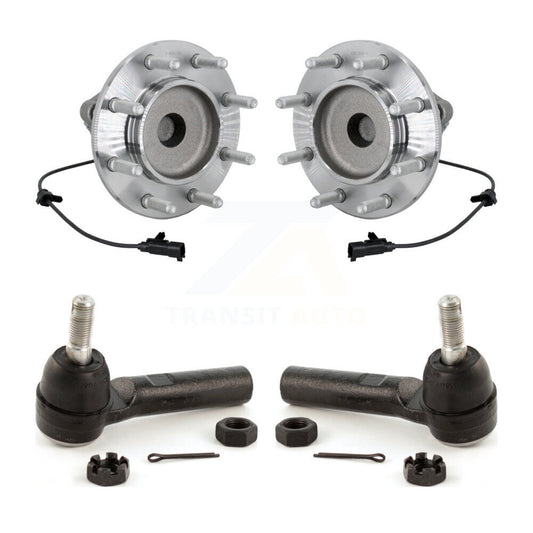 Wheel Bearing And Tie Rod End Front Kit For GMC Savana 3500 Chevrolet Express