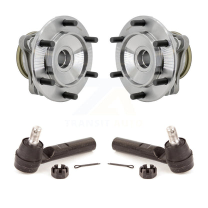 Wheel Bearing And Tie Rod End Front Kit For Toyota Tacoma 4Runner
