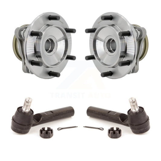 Wheel Bearing And Tie Rod End Front Kit For Toyota Tacoma 4Runner