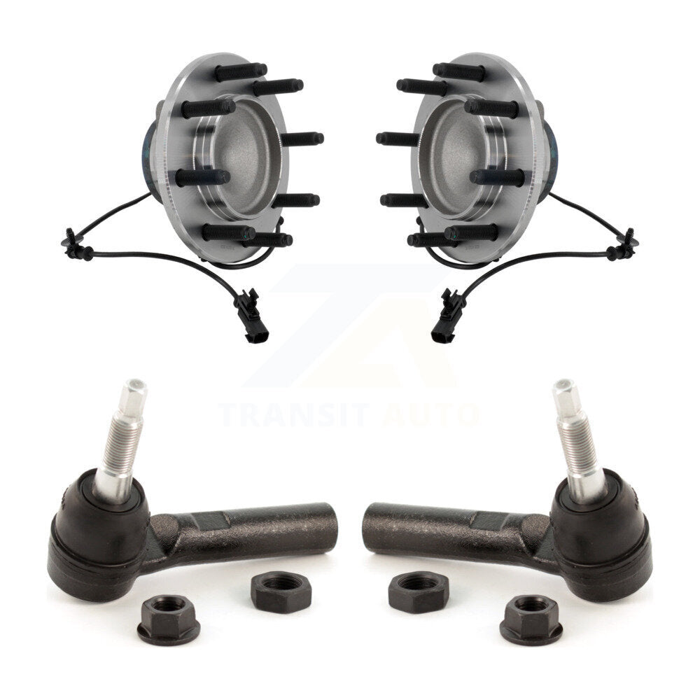 Wheel Bearing & Tie Rod End Front Kit For 2006-2008 Dodge Ram 1500 3500 2500 RWD