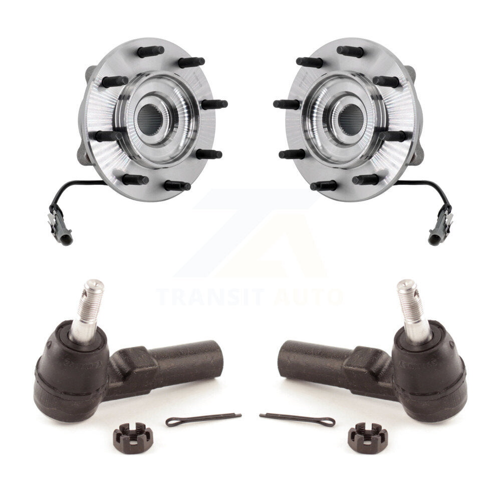 Wheel Bearing And Tie Rod End Front Kit For Cadillac DTS DeVille