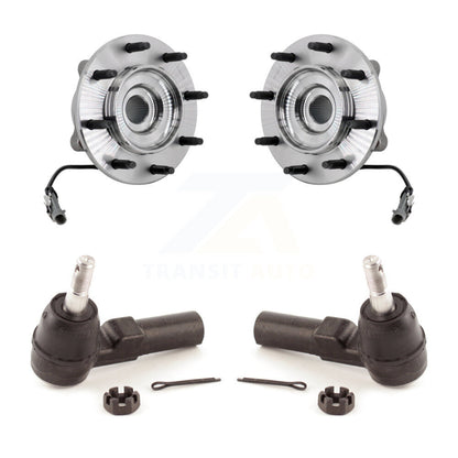 Wheel Bearing And Tie Rod End Front Kit For Cadillac DTS DeVille
