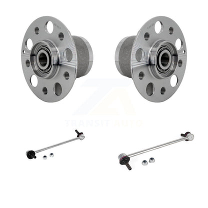 Hub Bearing Assembly & Link Front Kit For Mercedes-Benz C300 E350 C350 C250 E550