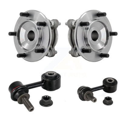 Hub Bearing Assembly And Link Front Kit For Toyota Tundra Sequoia RWD