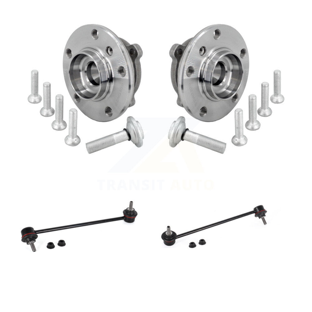 Hub Bearing Assembly Link Front Kit For BMW 330i xDrive 230i 430i Gran Coupe GT