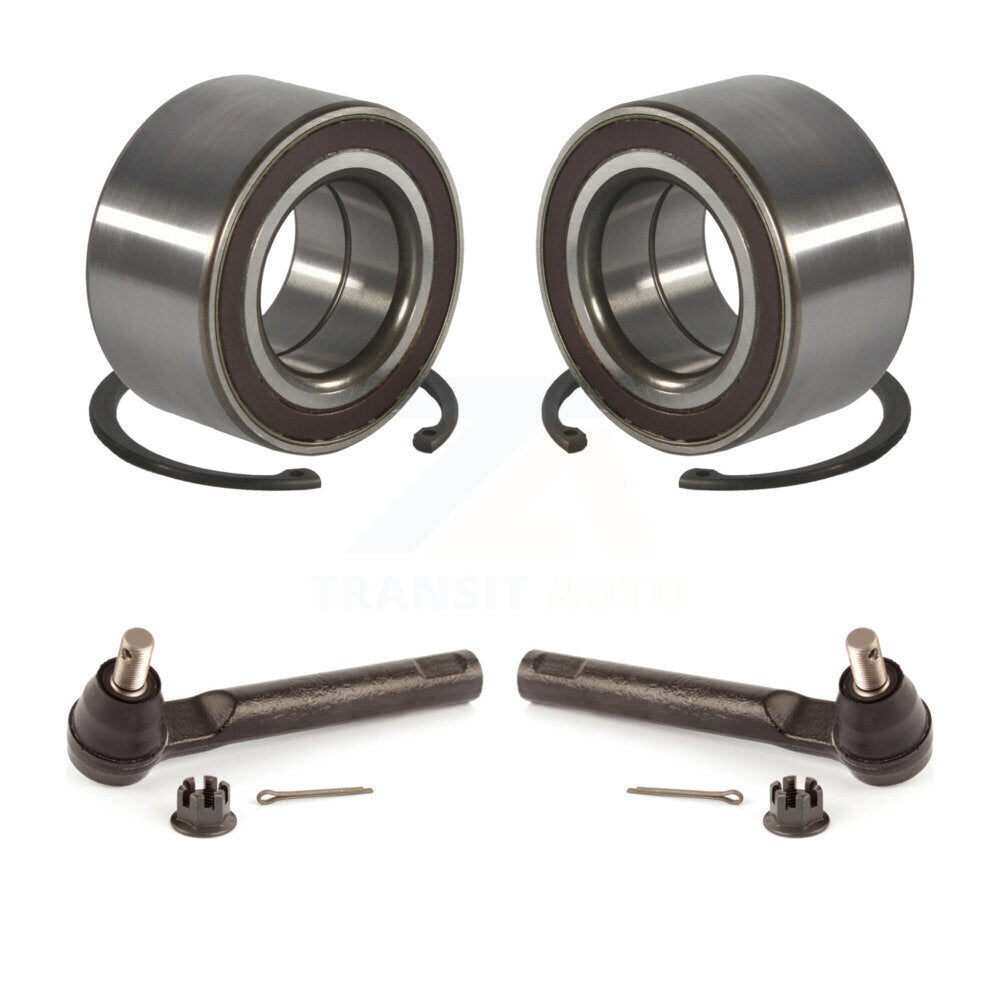 Wheel Bearing Tie Rod End Front Kit For Honda CR-V Vehicles Manufactured In USA