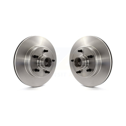 Disc Brake Rotors And Hub Assembly Front Pair For Chevrolet Astro GMC Safari