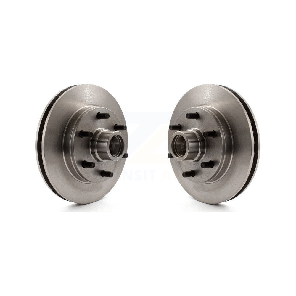 Disc Brake Rotors And Hub Front Pair For C2500 Chevrolet GMC Express 2500 Savana