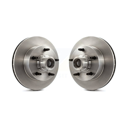 Brake Rotor Hub Front Pair For Ford F-150 E-150 Econoline F-100 Club Wagon E-100