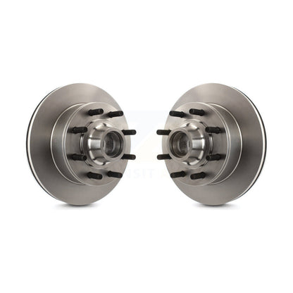 Brake Rotors Front Pair For Ford F-250 F-350 E-350 Econoline HD Super Duty E-250