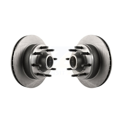Disc Brake Rotor Front Pair For Ford E-350 Super Duty E-250 Econoline Club Wagon