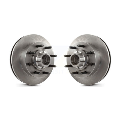 Disc Brake Rotors Front Pair For 2003-2004 Ford F-350 Super Duty F-250 Excursion