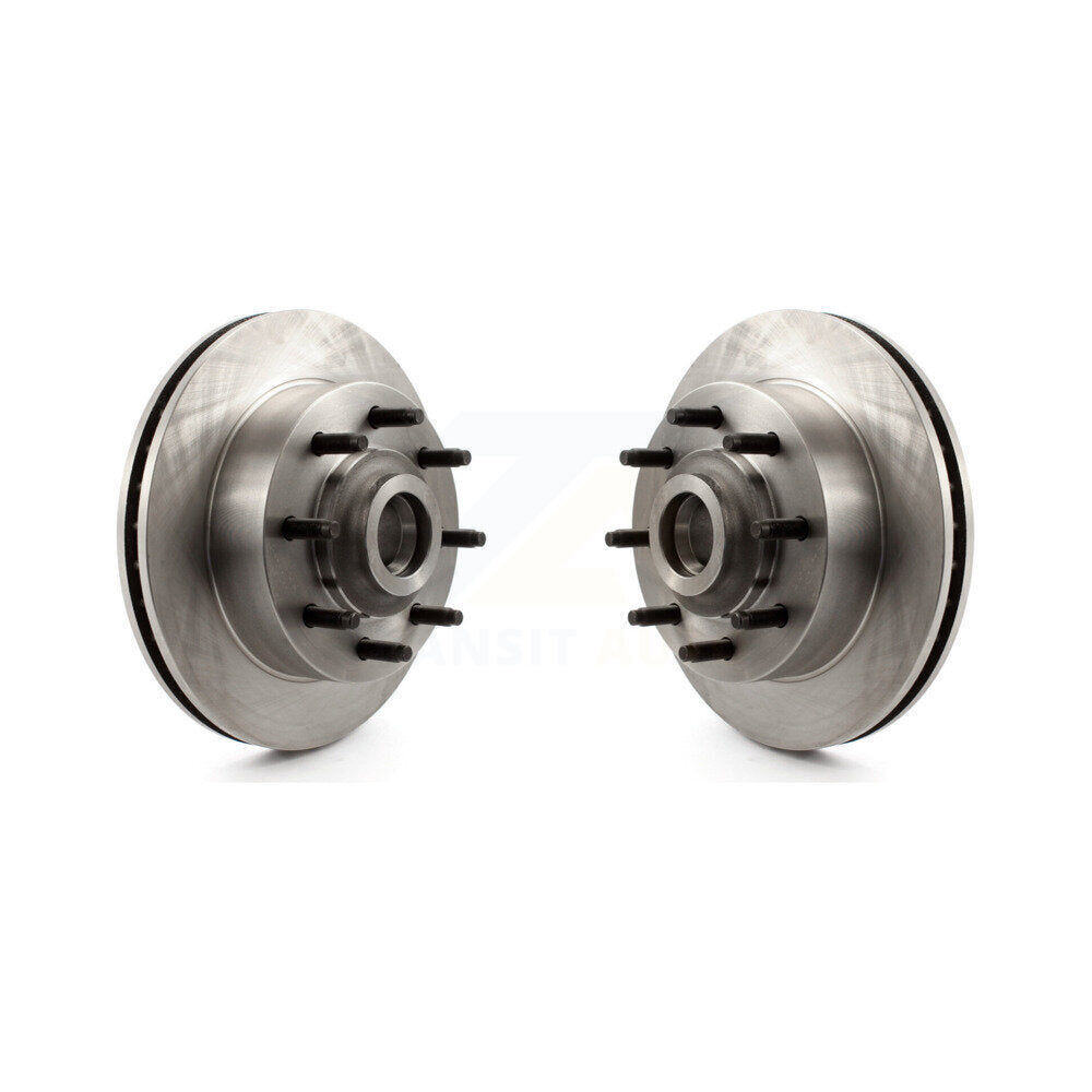 Disc Brake Rotor And Hub Front Pair For Dodge Ram 2500 3500 Van B3500 B2500 1500