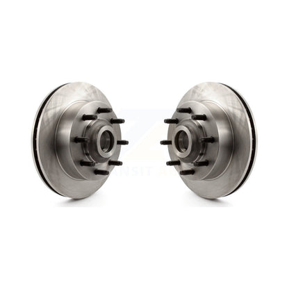 Disc Brake Rotor And Hub Front Pair For Dodge Ram 2500 3500 Van B3500 B2500 1500