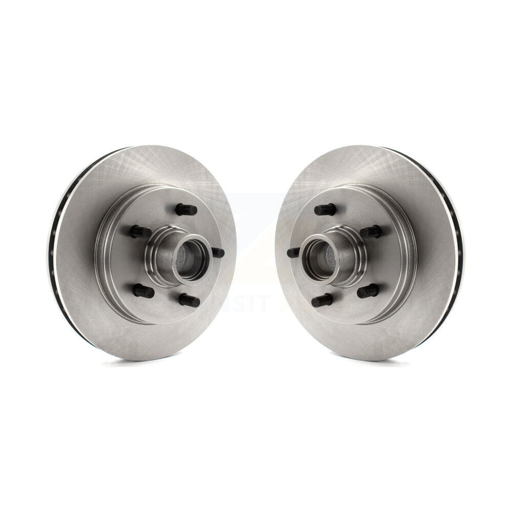 Disc Brake Rotors And Hub Assembly Front Pair For C1500 Chevrolet GMC Suburban