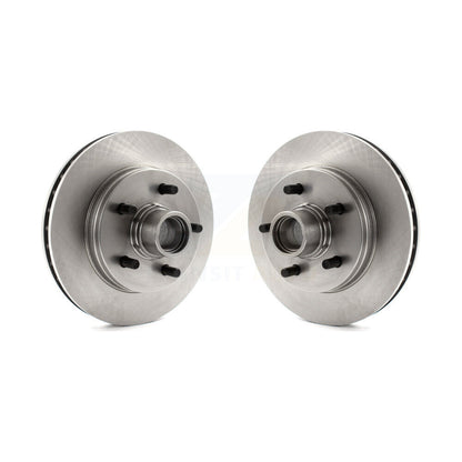 Disc Brake Rotors And Hub Assembly Front Pair For C1500 Chevrolet GMC Suburban