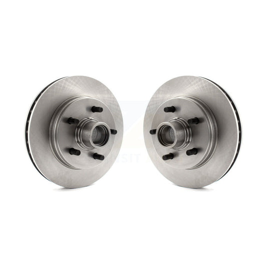 Disc Brake Rotors And Hub Assembly Front Pair For C1500 Chevrolet GMC Suburban