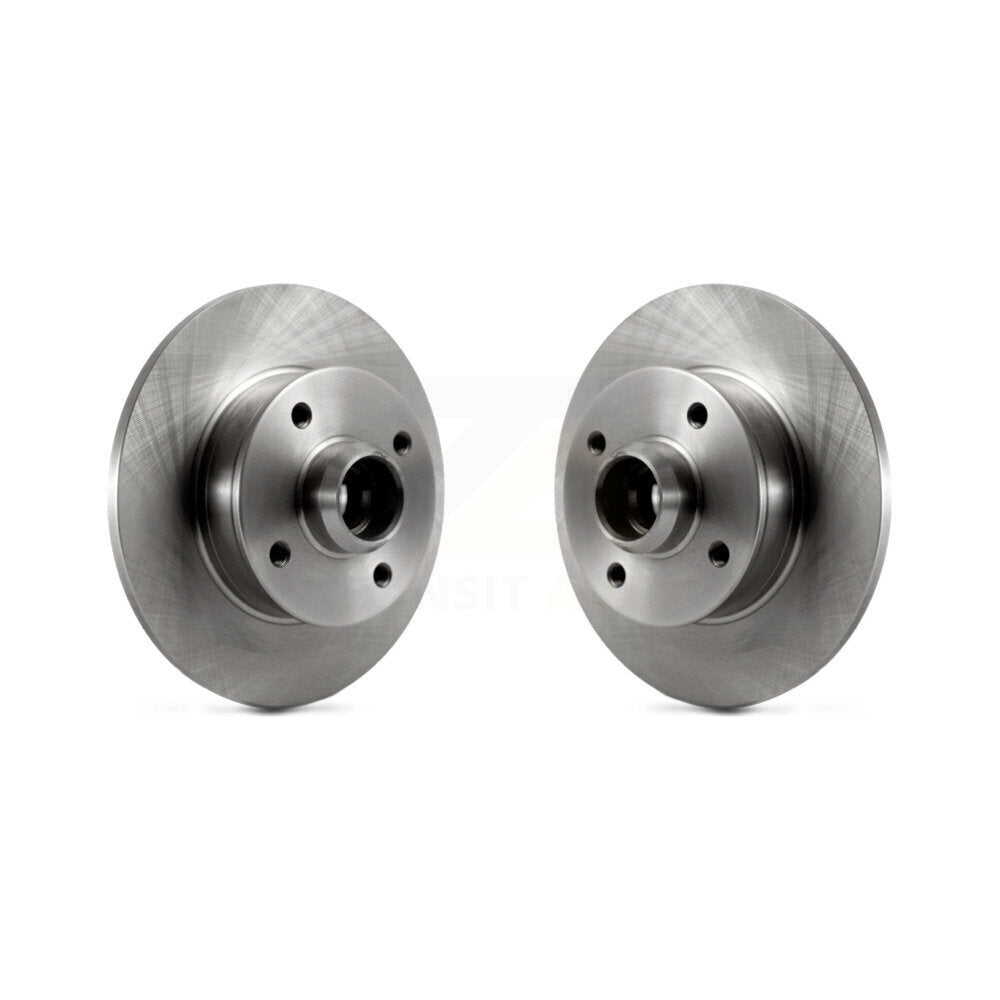Brake Rotor & Rear Pair For Volkswagen Golf Cabrio Jetta Passat Scirocco Corrado