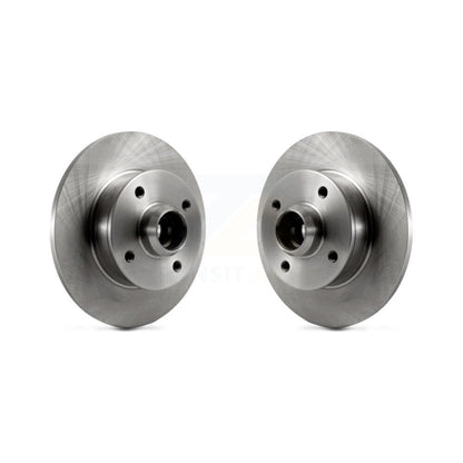 Brake Rotor & Rear Pair For Volkswagen Golf Cabrio Jetta Passat Scirocco Corrado