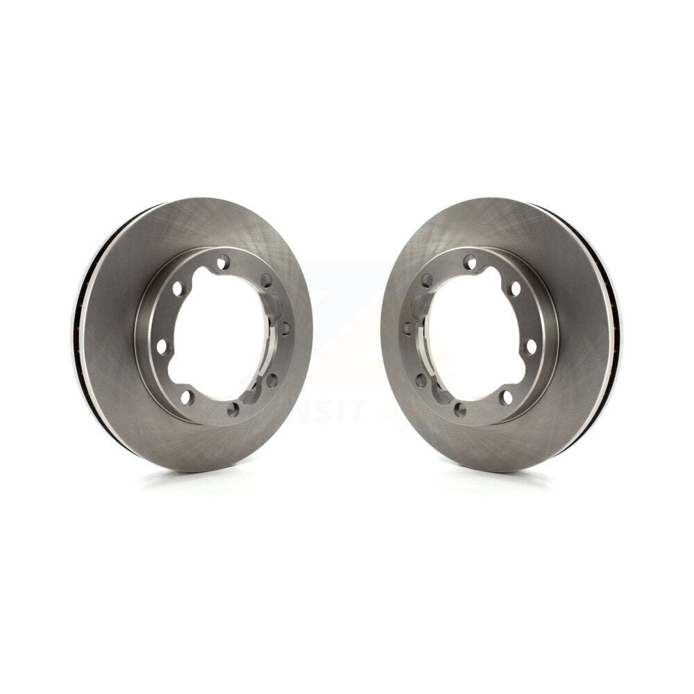 Disc Brake Rotors Front Pair For Dodge Ram 2500 K3500 3500 Chevrolet GMC