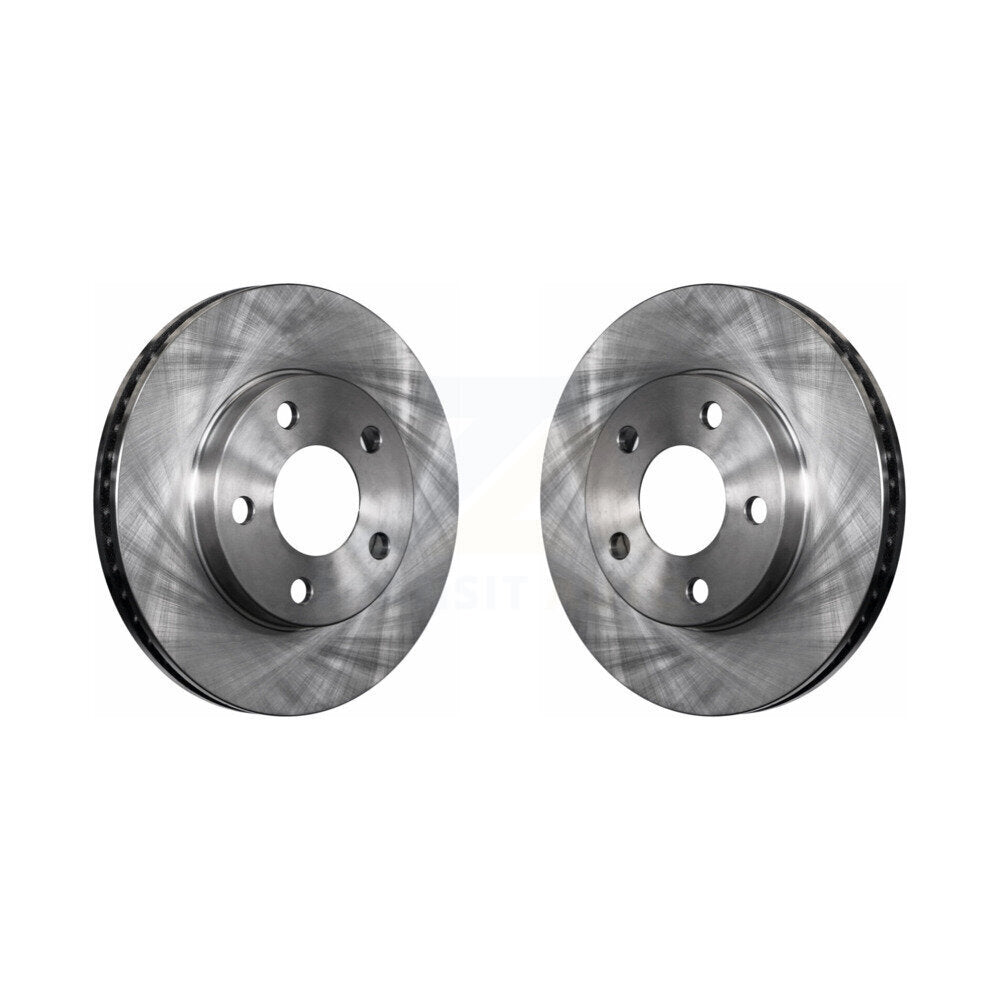 Brake Rotors Front Pair For Pontiac Grand Am Chevrolet Malibu Oldsmobile Alero