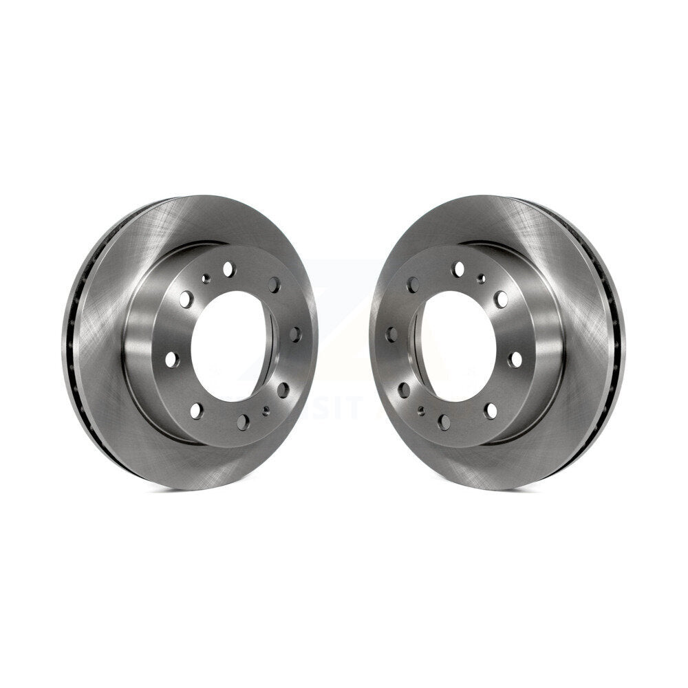 Brake Rotor Front Pair For GMC Chevrolet Sierra 2500 HD Silverado Savana Express