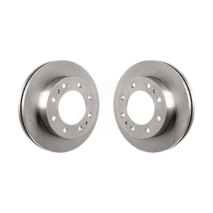 Brake Rotor Front Pair For GMC Chevrolet Savana 3500 Express Sierra Silverado HD