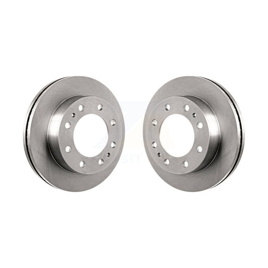 Brake Rotor Front Pair For GMC Chevrolet Savana 3500 Express Sierra Silverado HD