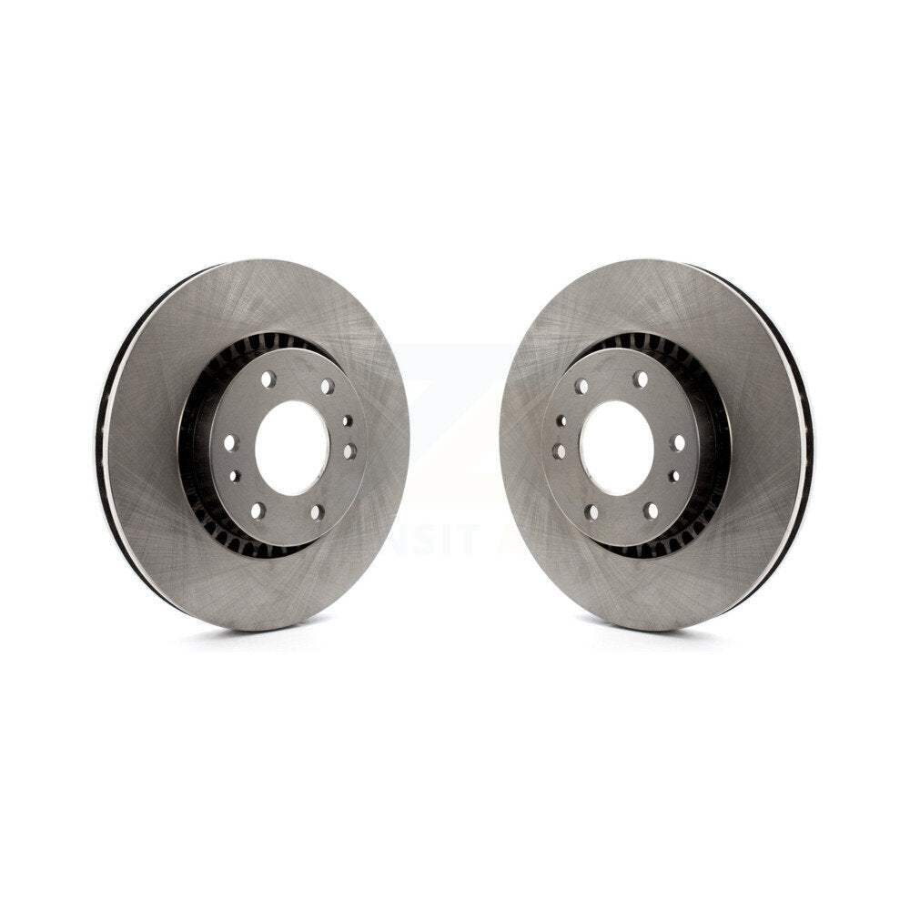 Brake Rotor Front Pair For Chevrolet GMC Trailblazer Envoy XL EXT SSR Buick Saab