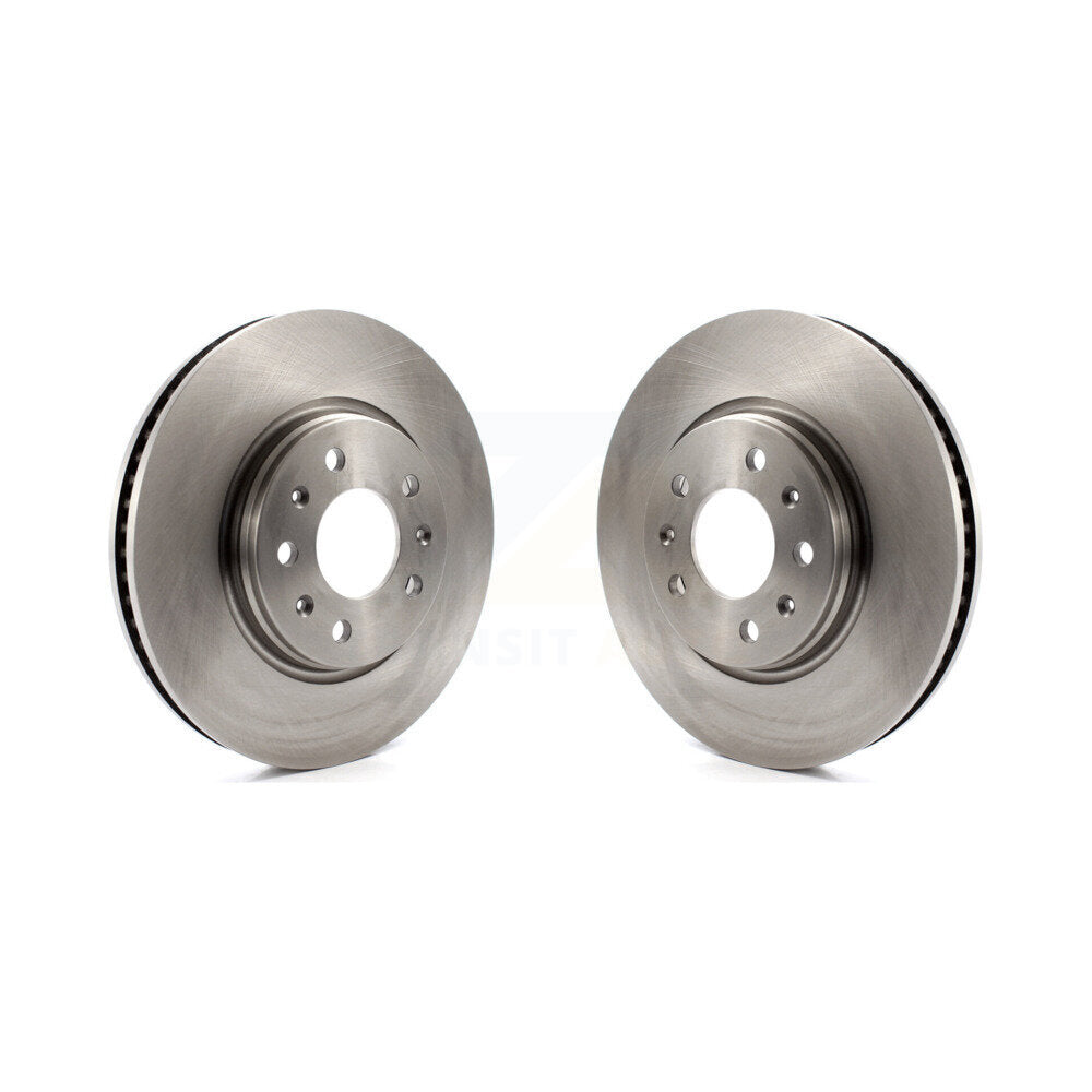 Disc Brake Rotors Front Pair For Cadillac CTS STS Seville