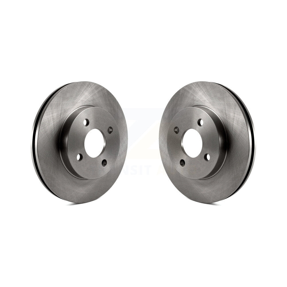 Disc Brake Rotors Front Pair For Chevrolet Cobalt Pontiac G5 Saturn Ion Pursuit