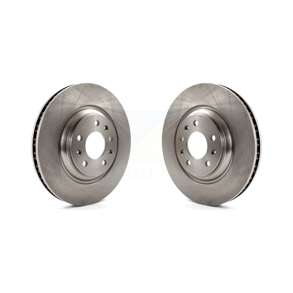 Disc Brake Rotors Front Pair For Cadillac CTS STS Pontiac Bonneville