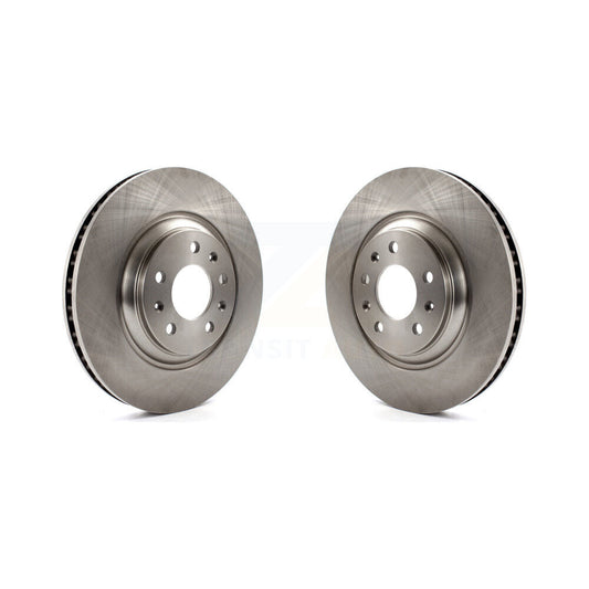 Disc Brake Rotors Front Pair For Cadillac CTS STS Pontiac Bonneville