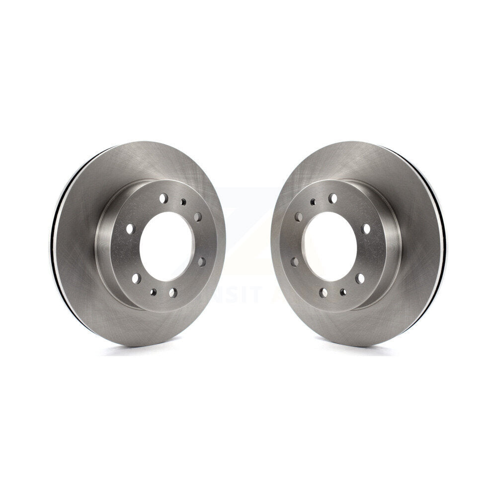 Disc Brake Rotors Front Pair For Hummer H3 H3T