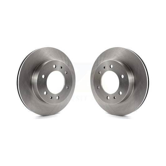 Disc Brake Rotors Front Pair For Hummer H3 H3T