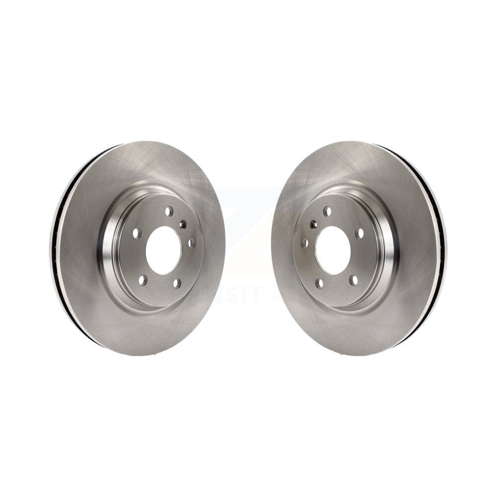 Brake Rotors Front Pair For Buick Lucerne Chevrolet Impala LaCrosse Cadillac DTS
