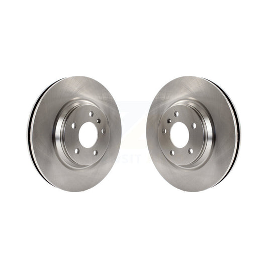 Brake Rotors Front Pair For Buick Lucerne Chevrolet Impala LaCrosse Cadillac DTS