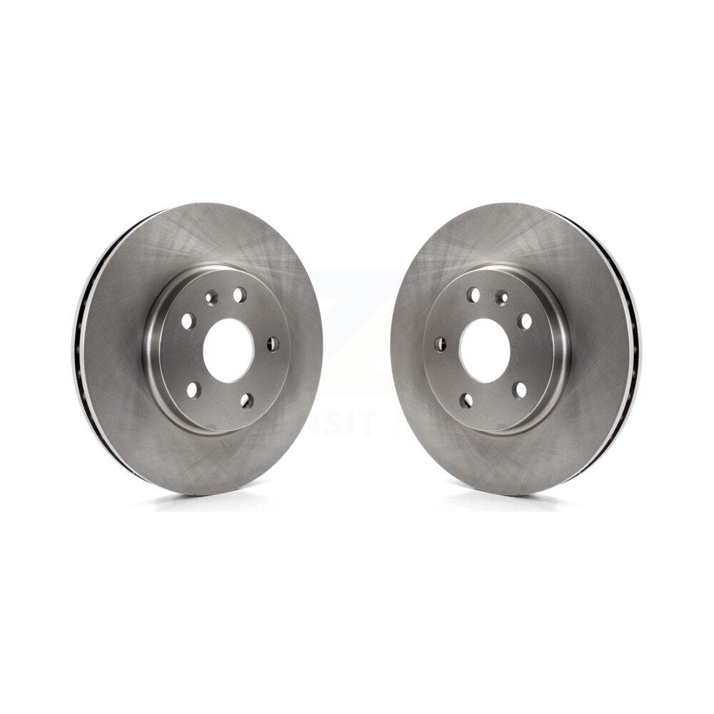 Disc Brake Rotors Front Pair For Cadillac CTS