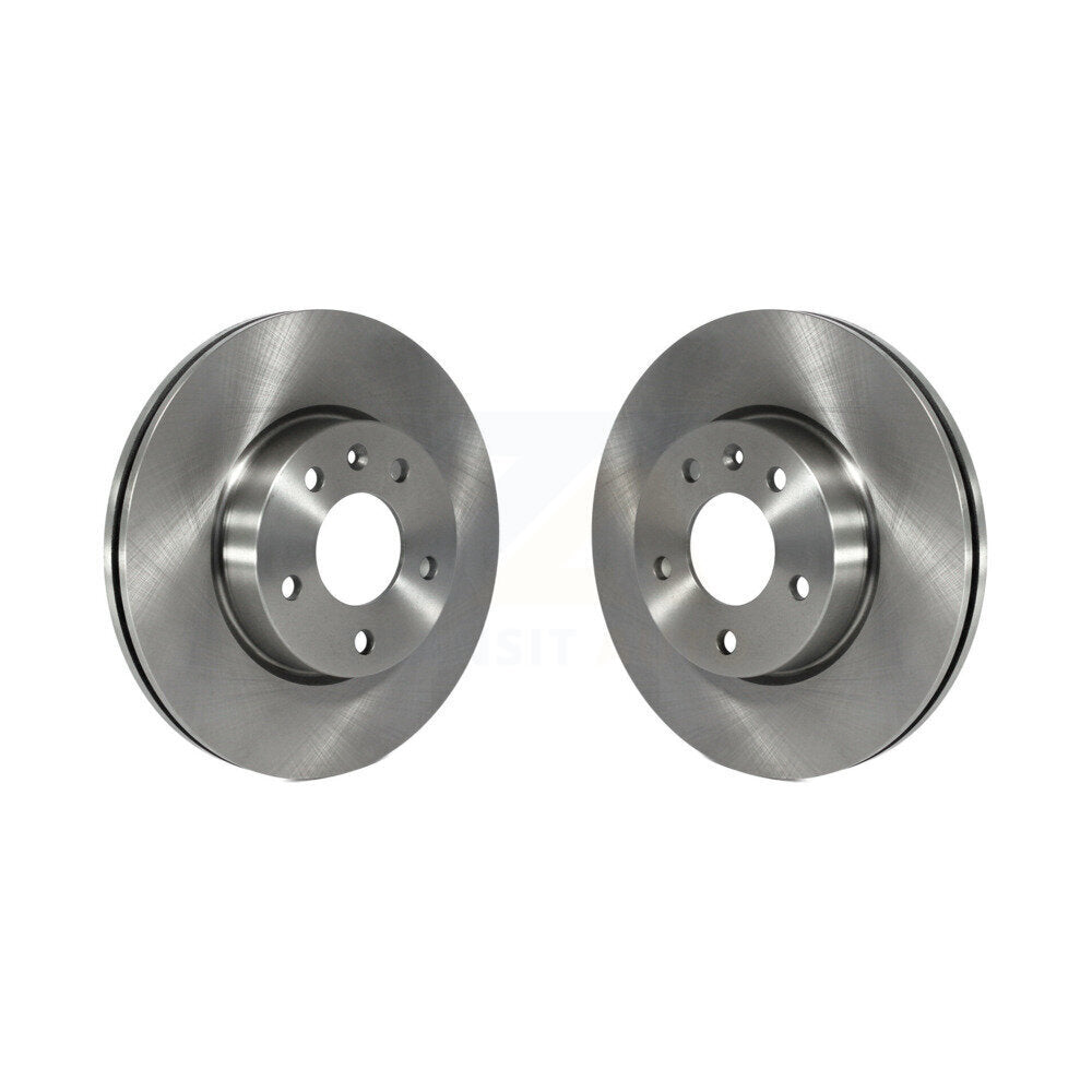 Disc Brake Rotors Front Pair For Cadillac ATS CT4