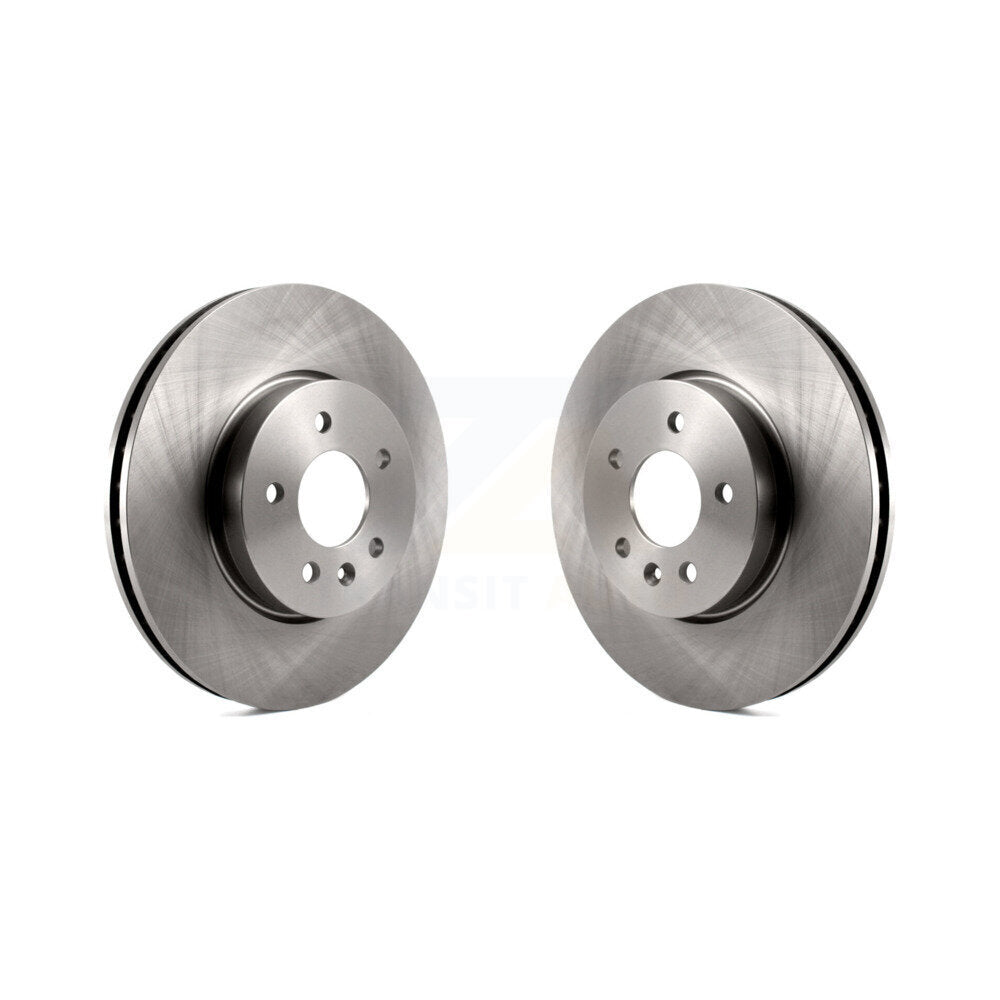 Disc Brake Rotors Front Pair For Cadillac ATS CT4