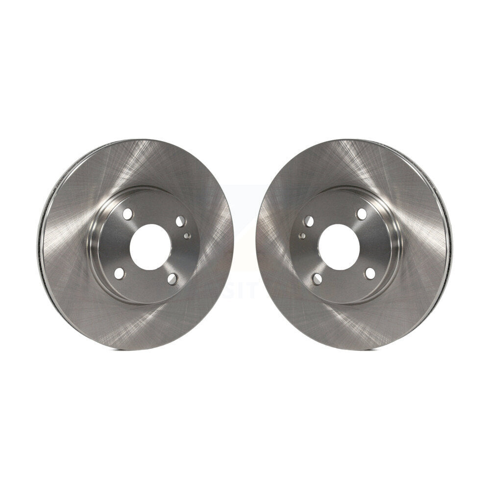 Disc Brake Rotors Front Pair For Ford Escort Mazda Protege MX-3 Mercury Tracer