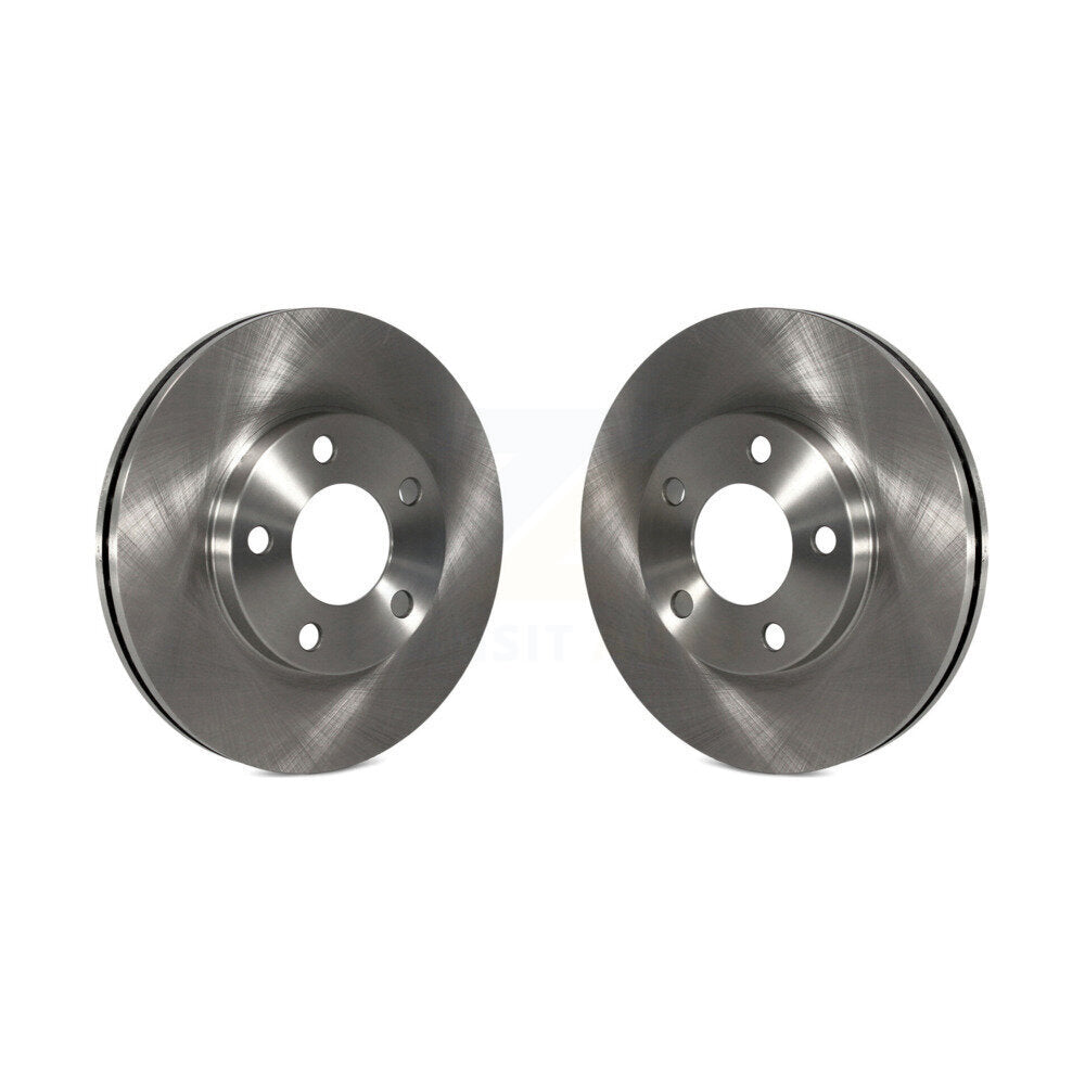 Disc Brake Rotors Front Pair For Ford Mustang