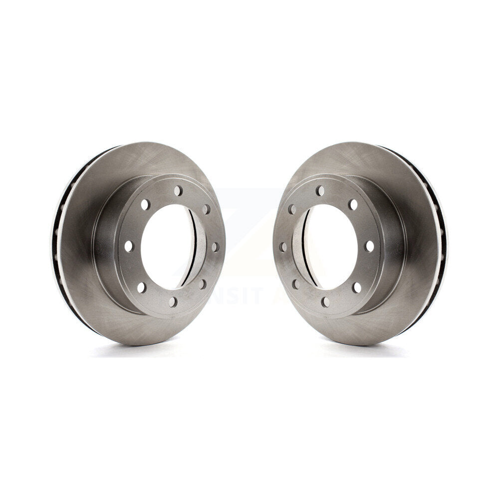 Brake Rotors Front Pair For Ford F-250 Super Duty F-350 Excursion F-450 F-550