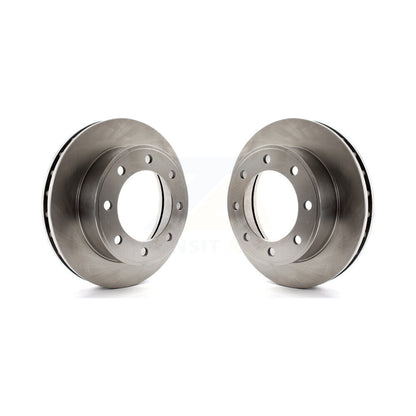Brake Rotors Front Pair For Ford F-250 Super Duty F-350 Excursion F-450 F-550