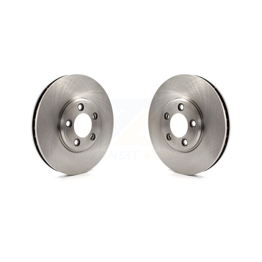 Disc Brake Rotors Front Pair For Ford Thunderbird Jaguar S-Type Lincoln LS
