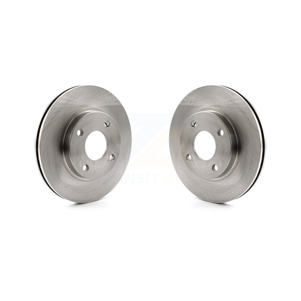 Disc Brake Rotors Front Pair For Ford Focus