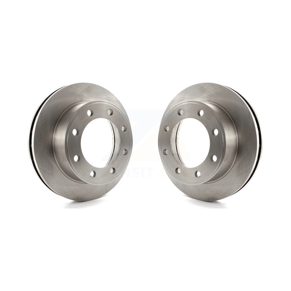 Brake Rotors Front Pair For Ford F-350 Super Duty F-250 Excursion F-550 F-450