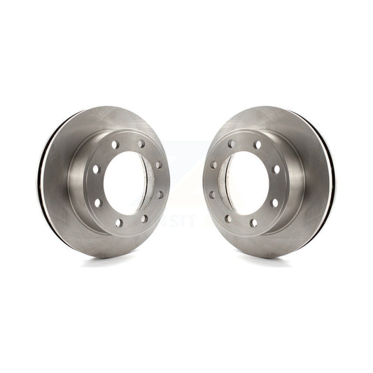 Brake Rotors Front Pair For Ford F-350 Super Duty F-250 Excursion F-550 F-450
