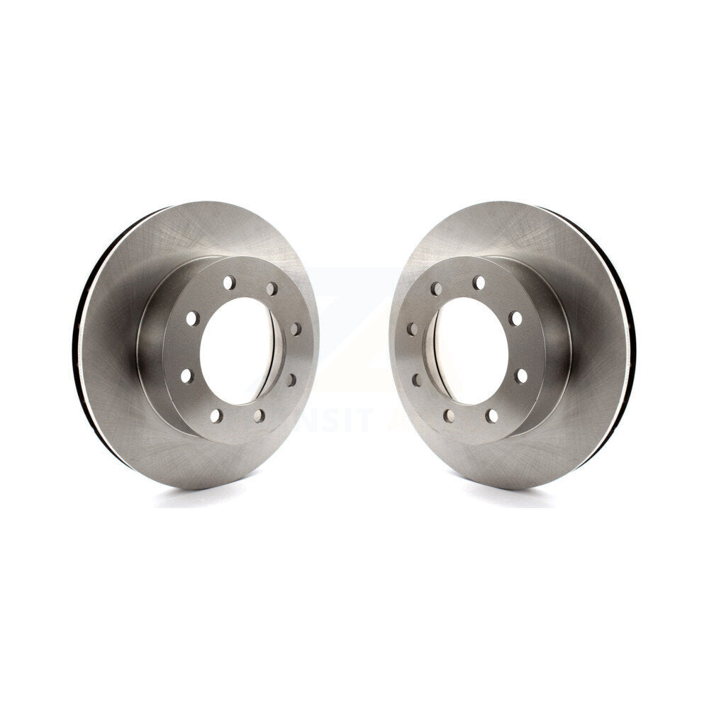 Disc Brake Rotors Front Pair For Ford F-350 Super Duty F-250 E-550 F-450 F-550